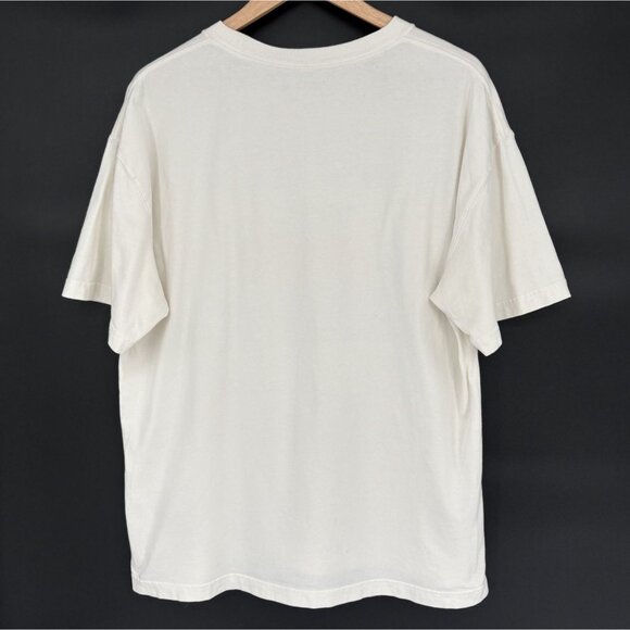 Abercrombie & Fitch Men Keith Haring New York Big Apple Graphic T-shirt L White - Picture 3 of 11